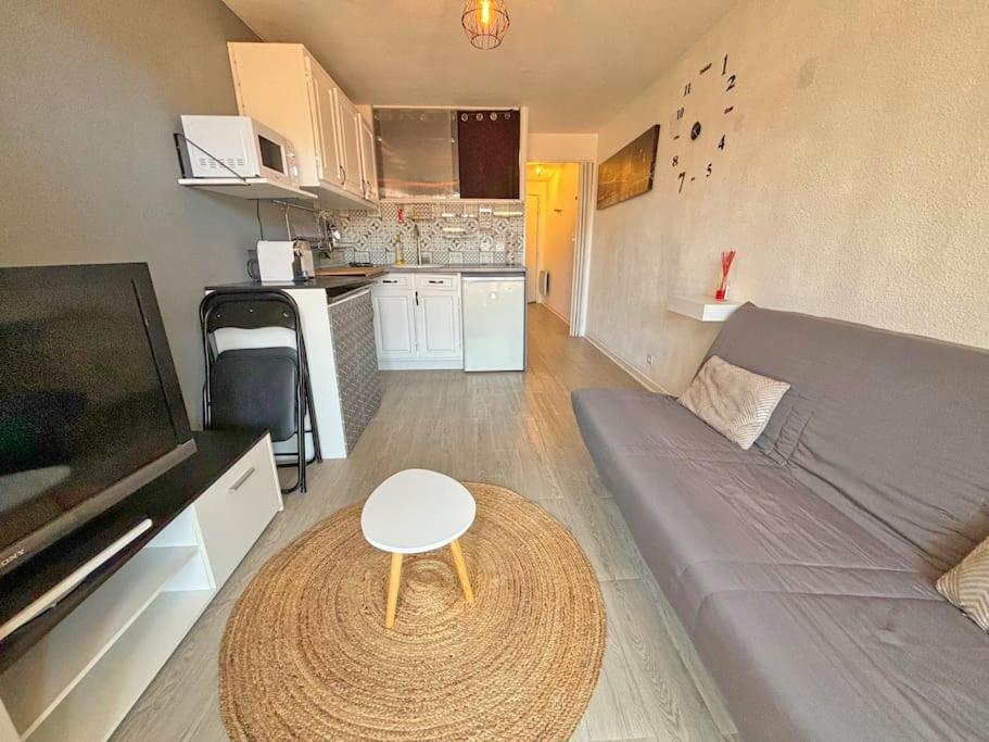 Appartement 2P Terrasse - Clim Nice Bagian luar foto